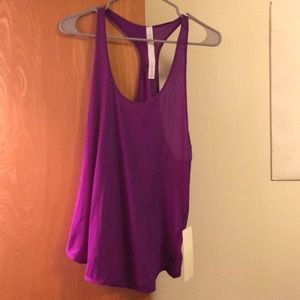 Lululemon purple workout tank